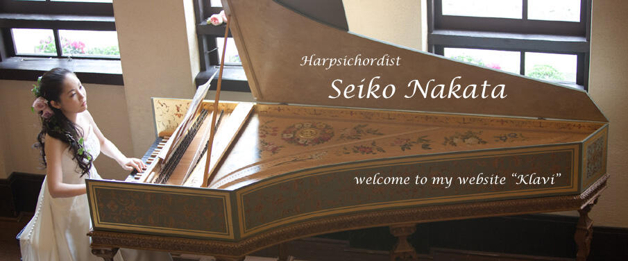 Seiko Nakata, Harpsichordist, Concert Calendar